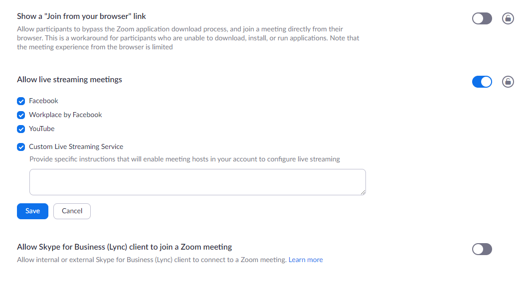 how to set up a zoom meeting that requires registration